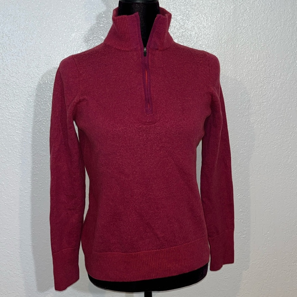 Patagonia quarter zip sweater